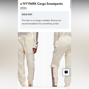 IVY PARK x Adidas Cargo Sweatpants